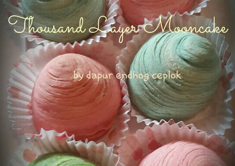 7 Resep: Thousand Layer Mooncake Anti Gagal!