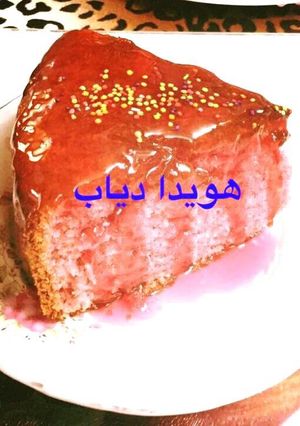 صورة لوصفة كيكه الفراوله