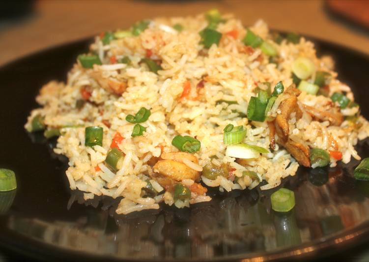 Simple Way to Serve Favorite Chicken Fried Rice
