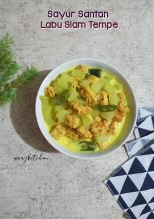 Foto resep Sayur Santan Labu Siam Tempe