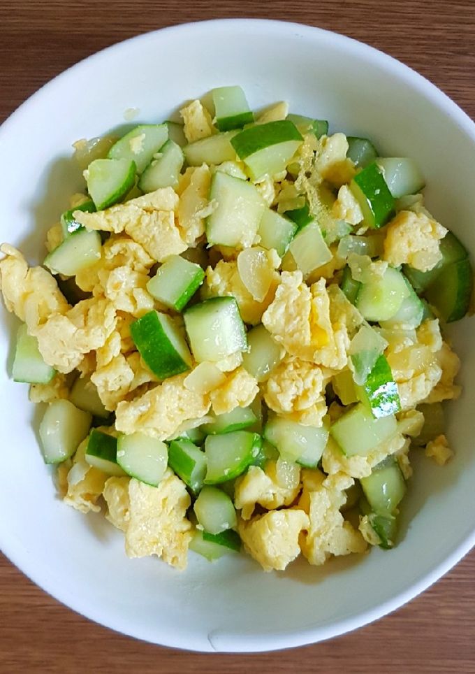 Foto resep Timun Orek Telur