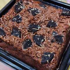 รูปของ Brownies Milo Oreo Cheese