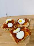 •Pizza sin gluten con harina de arroz•