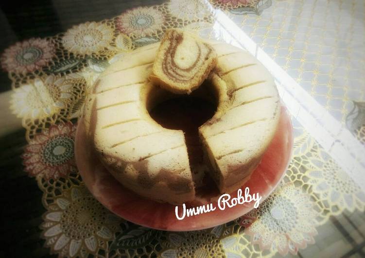 Resep Marmer Cake Jaduk Pak Sahak (All in one method), Lezat Sekali