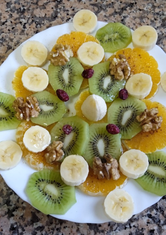 Una foto de Ensalada de frutas