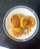 Panqueques de avena y zanahoria