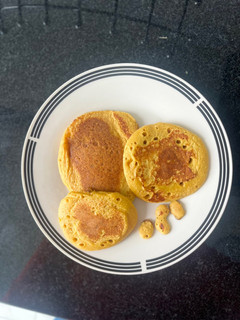 Una foto de Panqueques de avena y zanahoria
