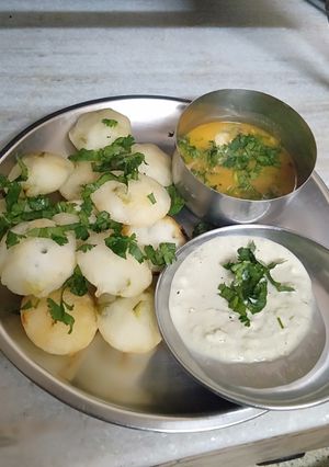 અપમ અને હોમમેડ ચટણી રેસીપી મુખ્ય ફોટો