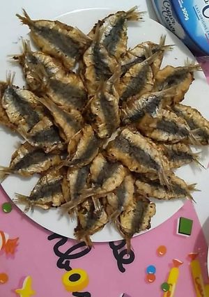 صورة لوصفة سردين مقلي ولا أروع ♥️🎣