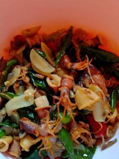 Foto resep Cumi asin warna warni