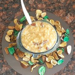 A picture of Lauki ka halwa.