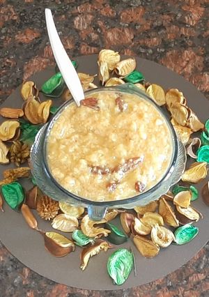 A picture of Lauki ka halwa.