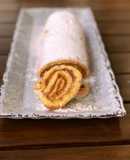 Pionono relleno de dulce de leche