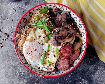 Best Recipe Ramen Noodle Breakfast Bowl Most Delicious