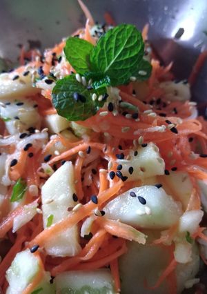 รูปของ ตำผักผลไม้ (Fruit & Vegetable Salad)​