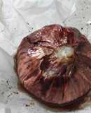 Cipolla intera cotta al forno