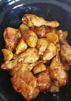 A picture of Chicken in the bag.