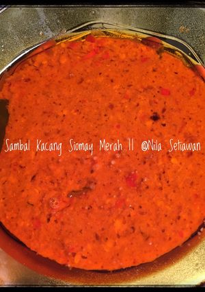 Foto resep Sambal Kacang Siomay Merah