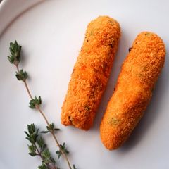 Chicken and Peas Croquettes A picture of Chicken and Peas Croquettes.