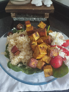 Una foto de Ensalada de Espinacas