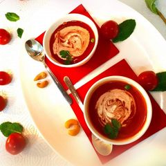 Tomato-Carrot soup A picture of Tomato-Carrot soup.