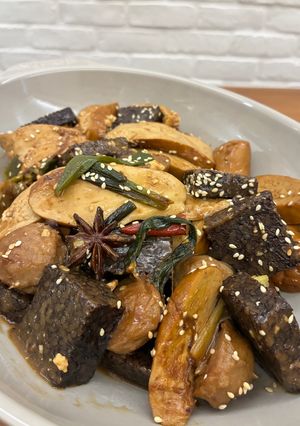 簡易炒滷味 的食譜成品照片