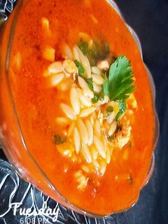 صورة لوصفة شوربة لسان العصفور