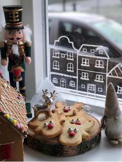 Foto principal de Galletas de mantequilla de Rudolph para Navidad