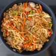 Noodles de arroz chino