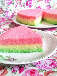 Foto resep Bolu Kukus Pelangi