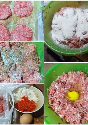 Una foto de Hamburguesas caseras!