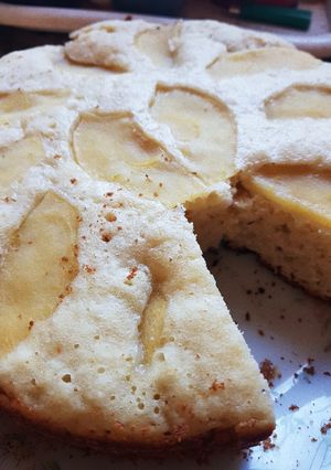 Una foto de Torta de manzanas