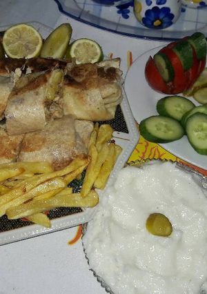 صورة لوصفة شاورما🌯🍟