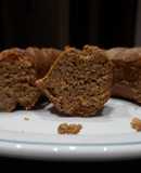 Budín de café low carb