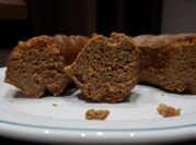 Una foto de budin de coco keto