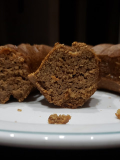 Una foto de Budín de café low carb