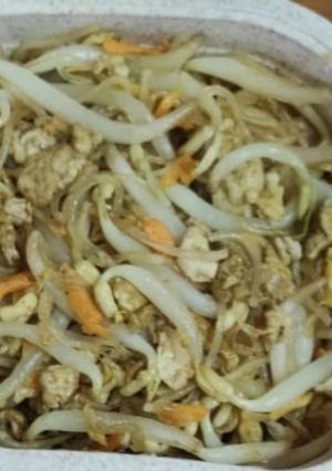 Foto resep Bihun goreng toge wortel