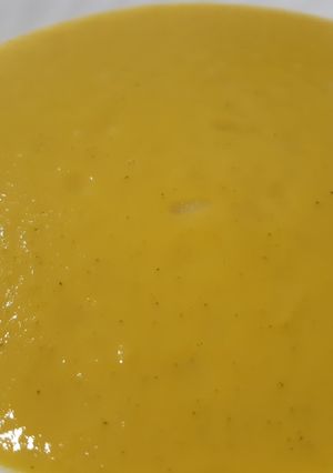 Una foto de Crema o puré de calabacín en Thermomix TM21