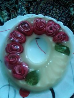 عکسی از دستور ژله ویترینی