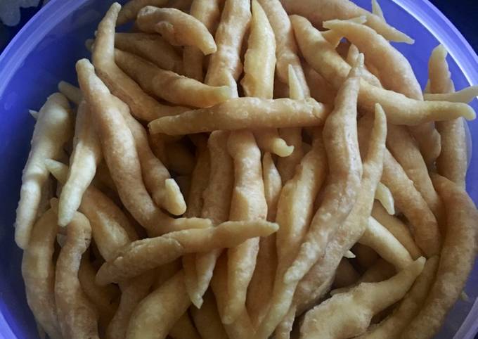 Telur gabus keju renyah