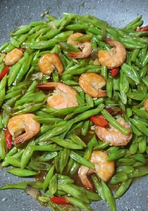 Foto resep Tumis Buncis dengan Udang