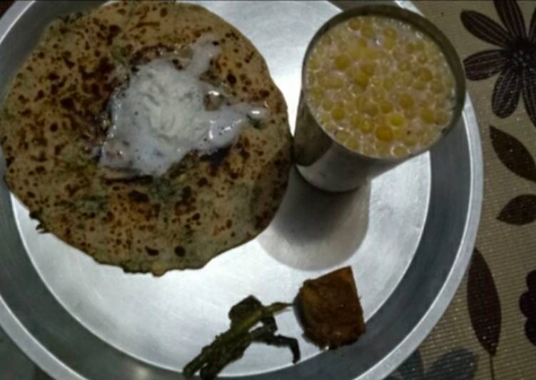 Recipe: At Home Bathua ka parantha