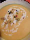 Crema Thai de calabaza y curry rojo