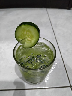 Foto resep Es Timun Selasih Segar
