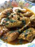 Pollo a la naranja