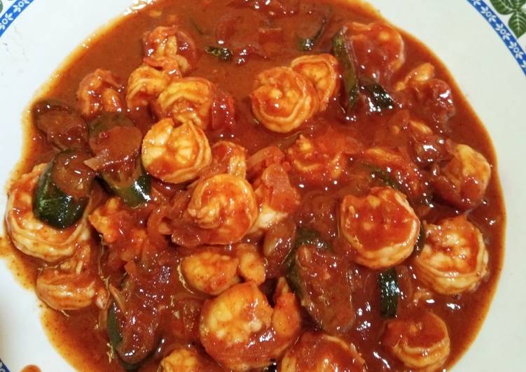 Resep Udang saos asam pedas yang Bisa Manjain Lidah