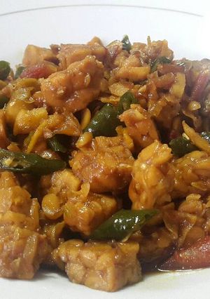 Foto resep Oreg tempe basah