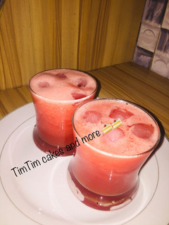 A picture of Watermelon smoothie.