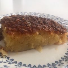 A picture of Portokalopita - Greek orange cake.