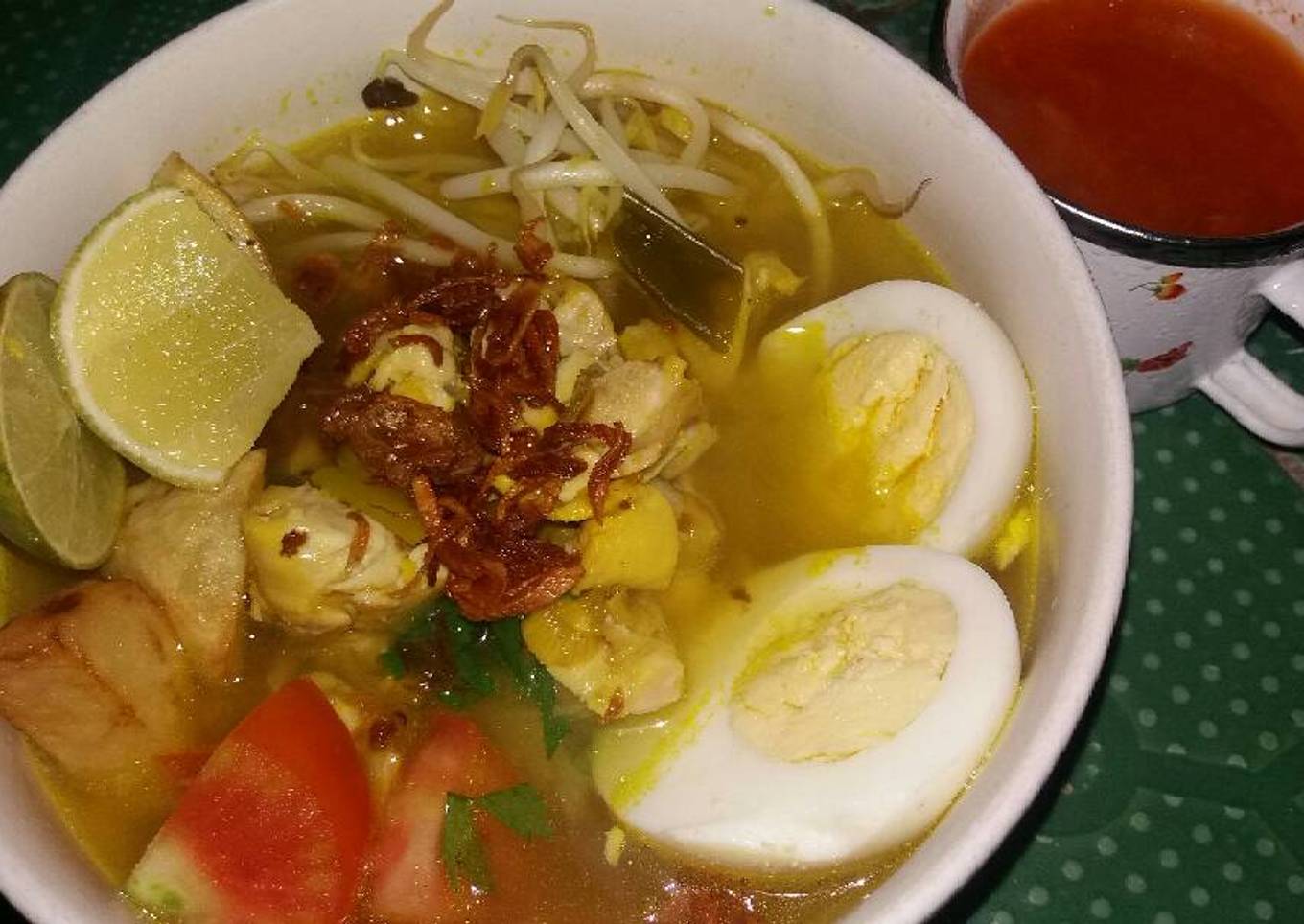 Soto ayam bening